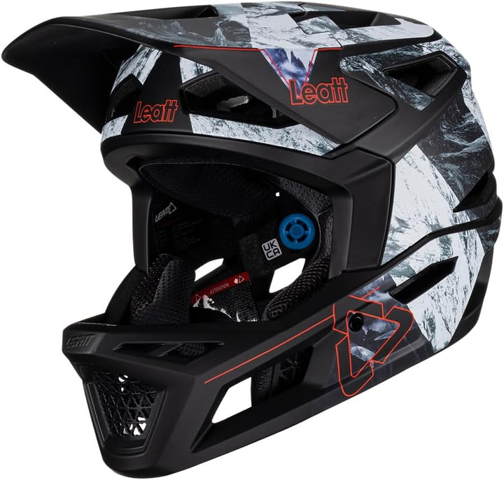 Leatt Unisex-Adult MTB Gravity 4.0 V23 Helmet M Alpine, M Alpine