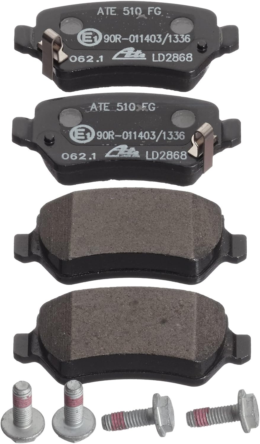 ATE 13.0470-2868.2 Bremsbelagsatz, Scheibenbremse