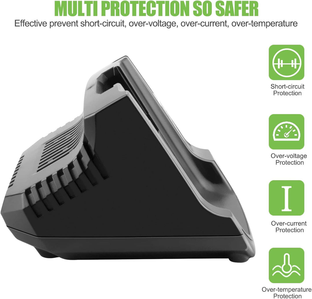 ADVTRONICS LCS36 / LCS40 Ladegerät BDC2A36 LCS36 LCS40 für 36V Akku BL2536 BL20362 LBX2040 LBX36 LBX