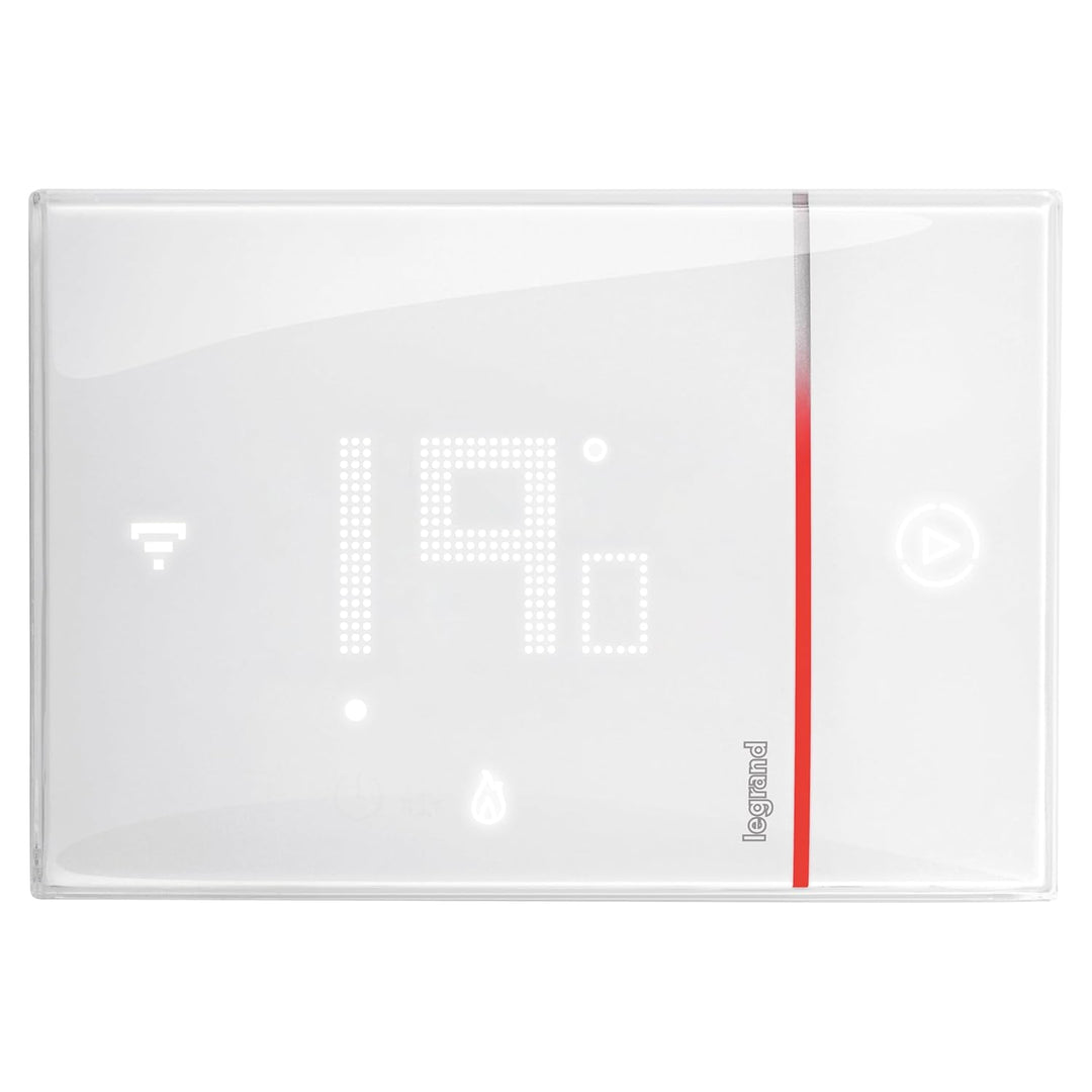 LEGRAND - Smarther Thermostat mit Netatmo verbunden Aufputz - Weiss - 49040