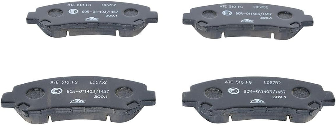 ATE 13.0470-5752.2 Bremsbelagsatz, Scheibenbremse