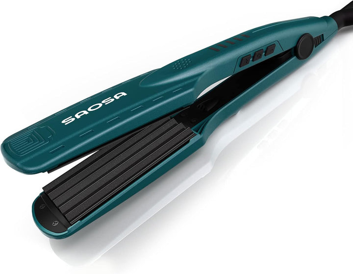 Kreppeisen für die Haare SAOSA Keramik Crimping iron for Hair Glätteisen Haarglätter Kreppeisen und