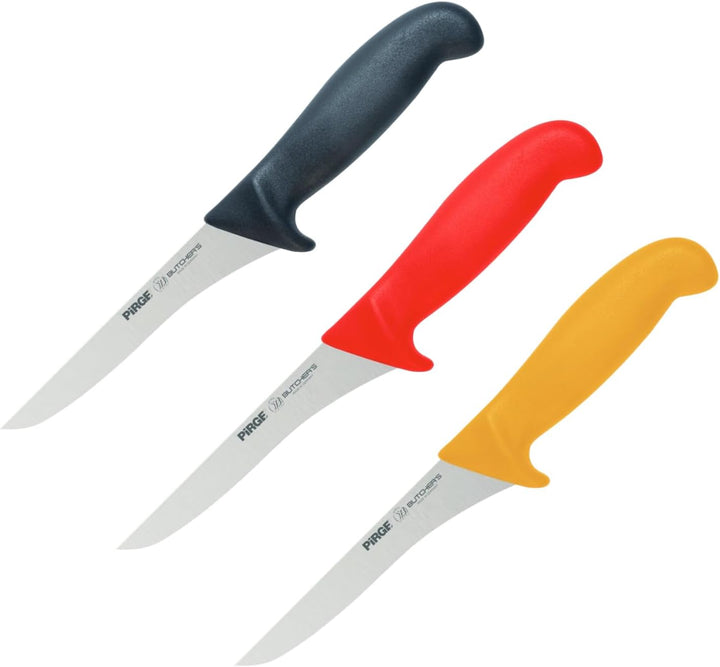 Pirge Butcher's Made in Germany Profi Ausbeinmesser Set 12 cm - Metzgermesser - Fleischermesser - St