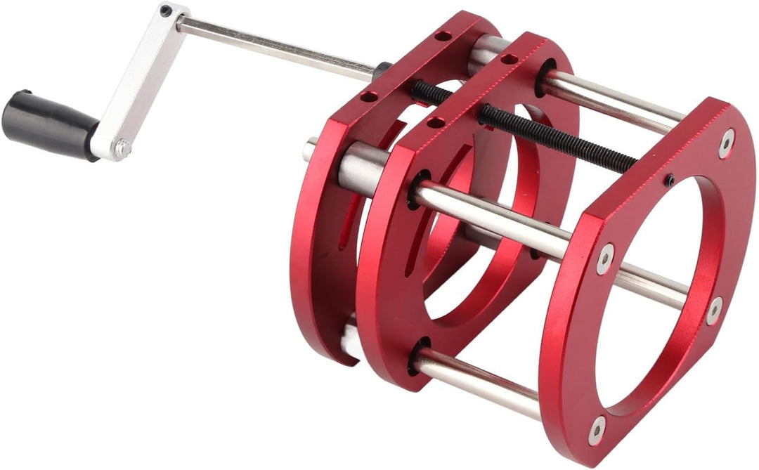 Frästisch-Hebesystem Oberfräserheber Router Lift 4-Klemm-Fräser-Hebebasis mit Griff für 64-mm- Bis 6