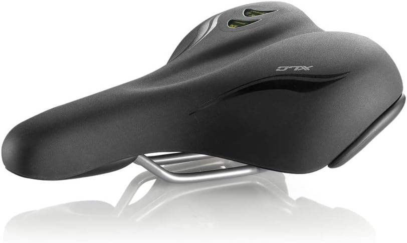 XLC Unisex – Erwachsene Touren/City-Sattel All Season SA-A24, Schwarz, 260x200 mm