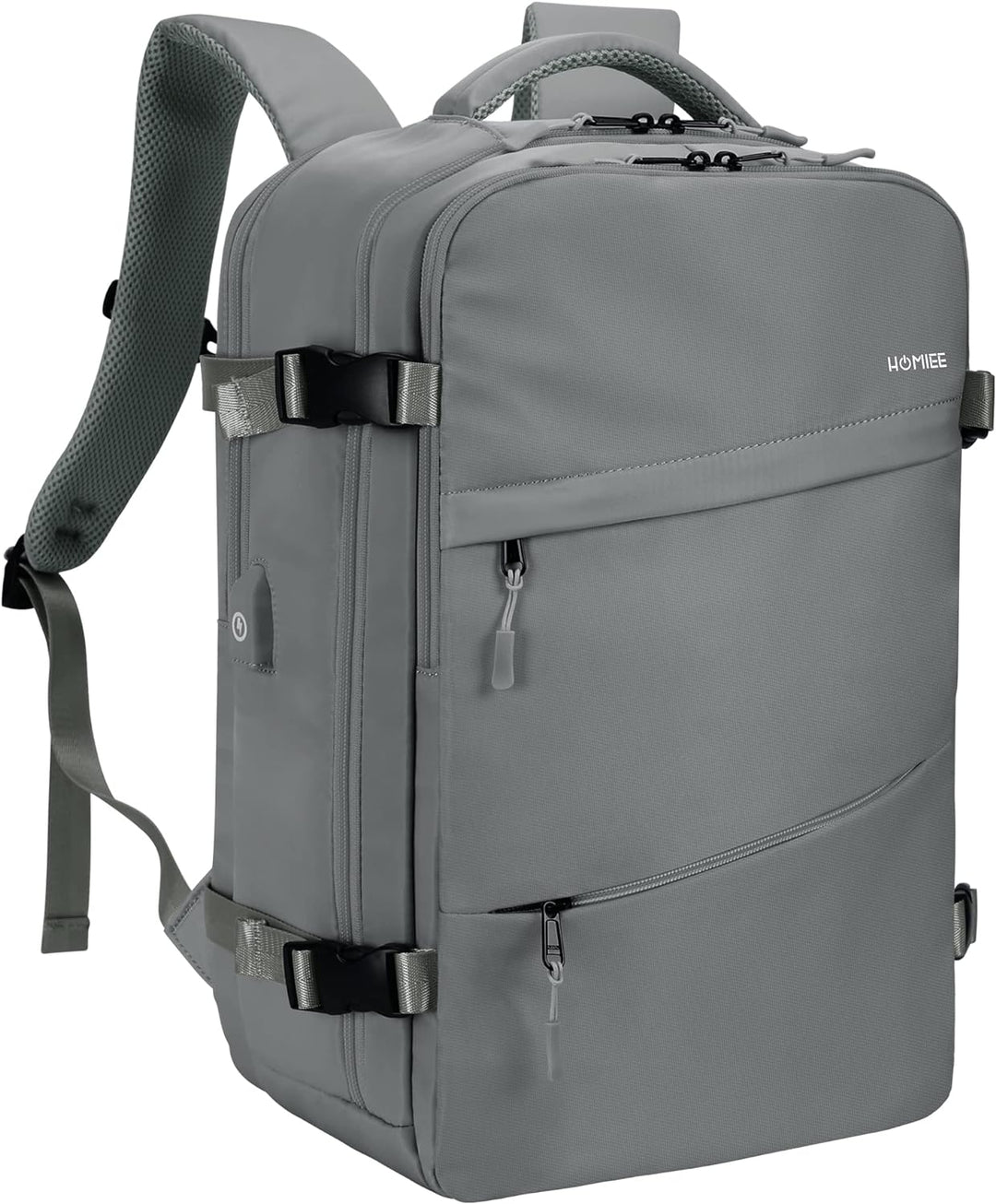 HOMIEE Reiserucksack Damen, Handgepäck Rucksack,15,6 Zoll Laptop Rucksack für Arbeit Schule Wochenen