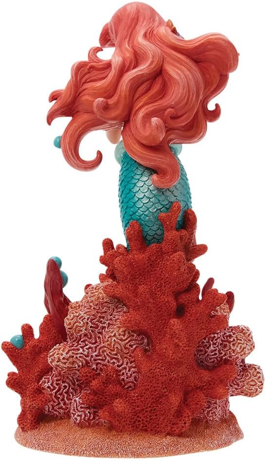 Enesco Disney Showcase Botanical The Little Mermaid Arielle Holding Sebastian Figur, 20,3 cm, mehrfa