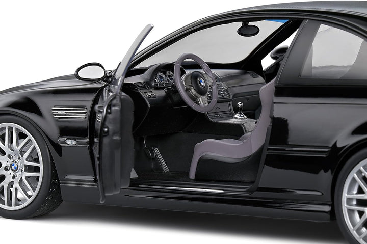 Solido Modellauto Massstab 1:18 BMW E46 CSL schwarz