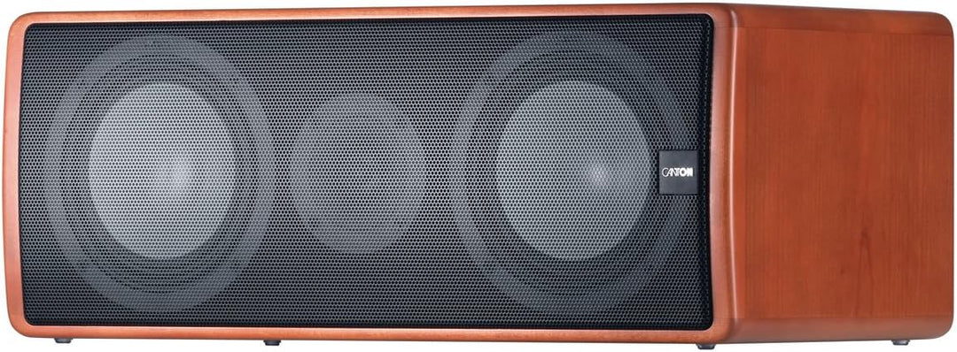 Canton Ergo 655 Center 2.5-Wege Bassreflex Center-/Kompaktlautsprecher (110/160 Watt) kirsch 1 Stück
