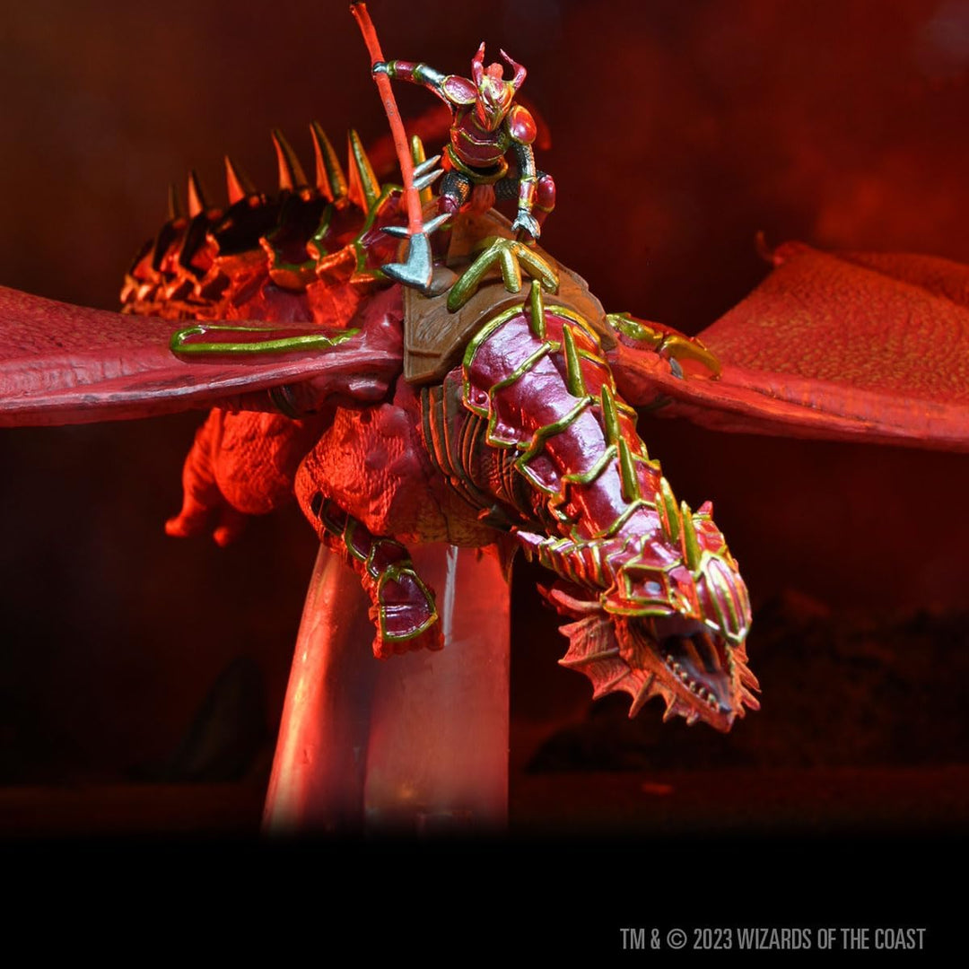 WizKids D&D Icons of the Realms: Dragonlance – Rote Ruine & Roter Dragonnel (Set 25) Dungeons and Dr