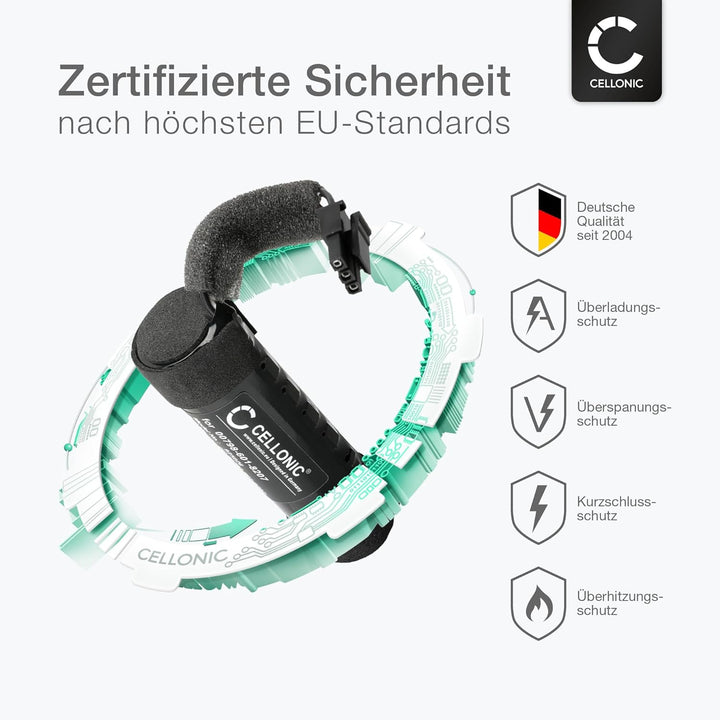 CELLONIC Akku kompatibel mit Logitech Ultimate Ears Boom 2, UE Boom 2 3.7V 3400mAh 2x 3400mAh, 2x 34