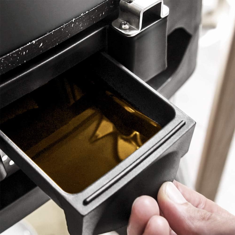 Cecotec PerfectCountry BBQ Elektrischer Grill. Mit Gerätefüssen, Klappbarer Deckel und Schale, RockS