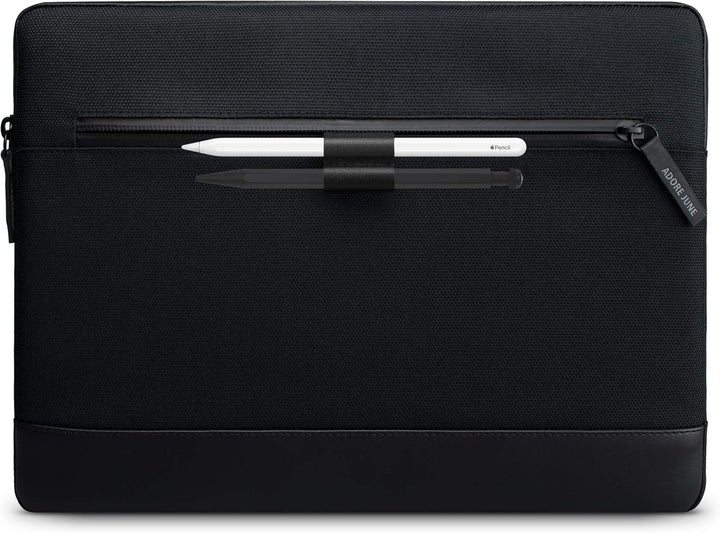 Adore June 13,3 Zoll Bent Laptop Tasche Schwarz kompatibel mit MacBook Air 13 M2 2022 und MacBook Pr