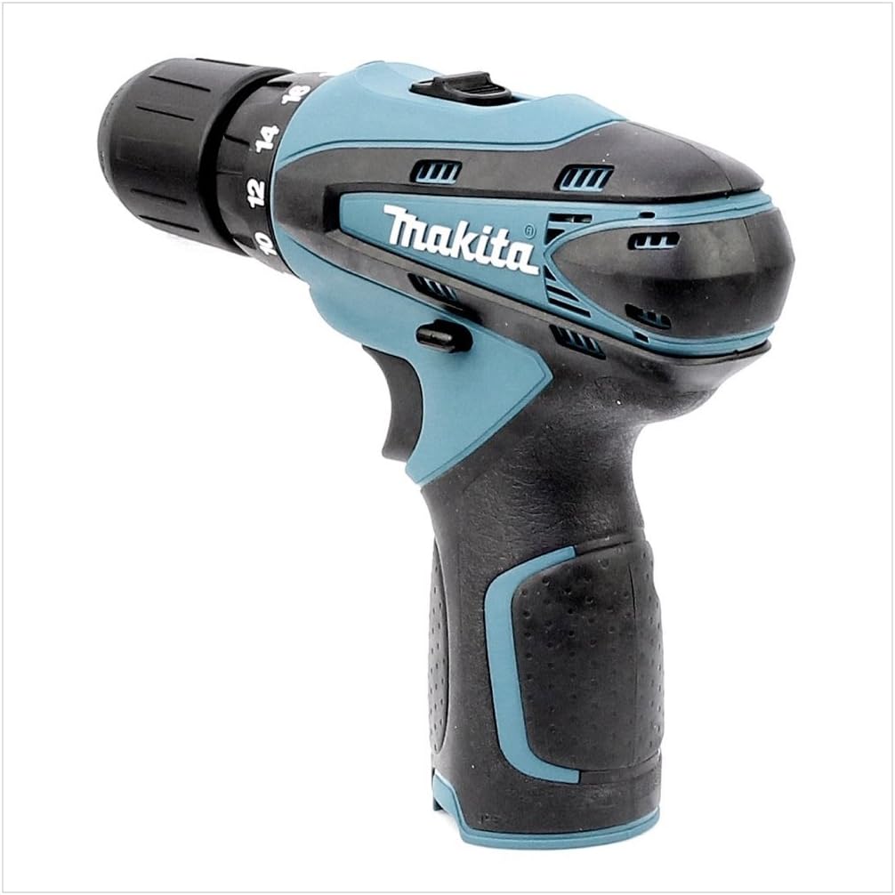 Makita DF 330 10,8 V Li-Ion Akku Bohr Schrauber blau Solo - nur das Gerät ohne Zubehör