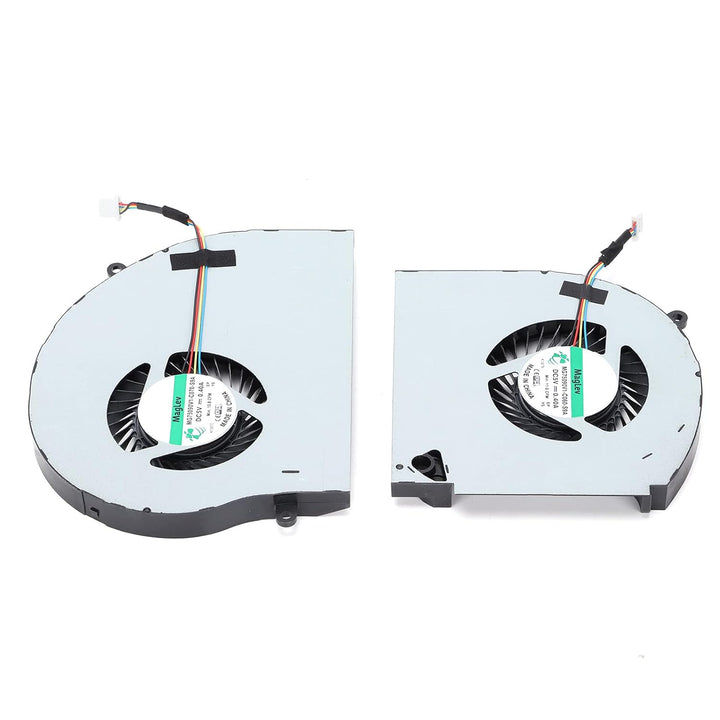 ASHATA CPU-Lüfter für Alienware 17/R4/R5/P31E/ALW17C, Laptop-Lüfter 4 Pin Computerzubehör für Dell A