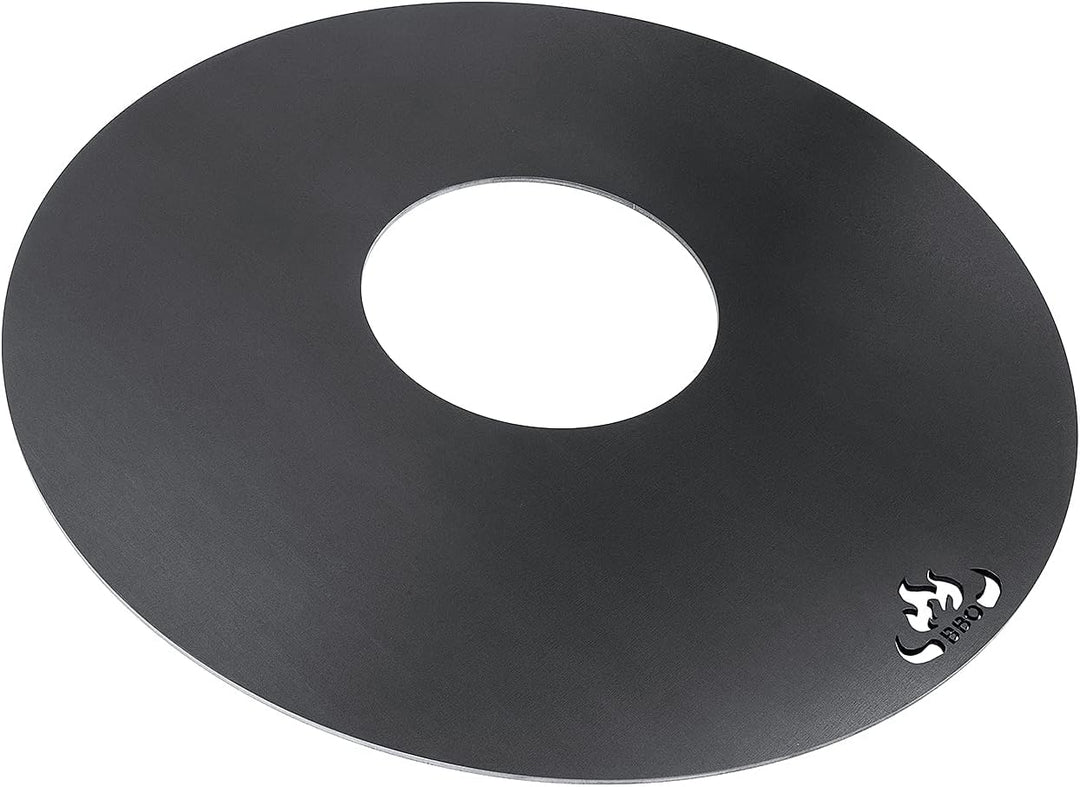 teileplus24 FR01 Grillring | Grillplatte | Feuerplatte | BBQ-Platte | Plancha für Weber Kugelgrill,