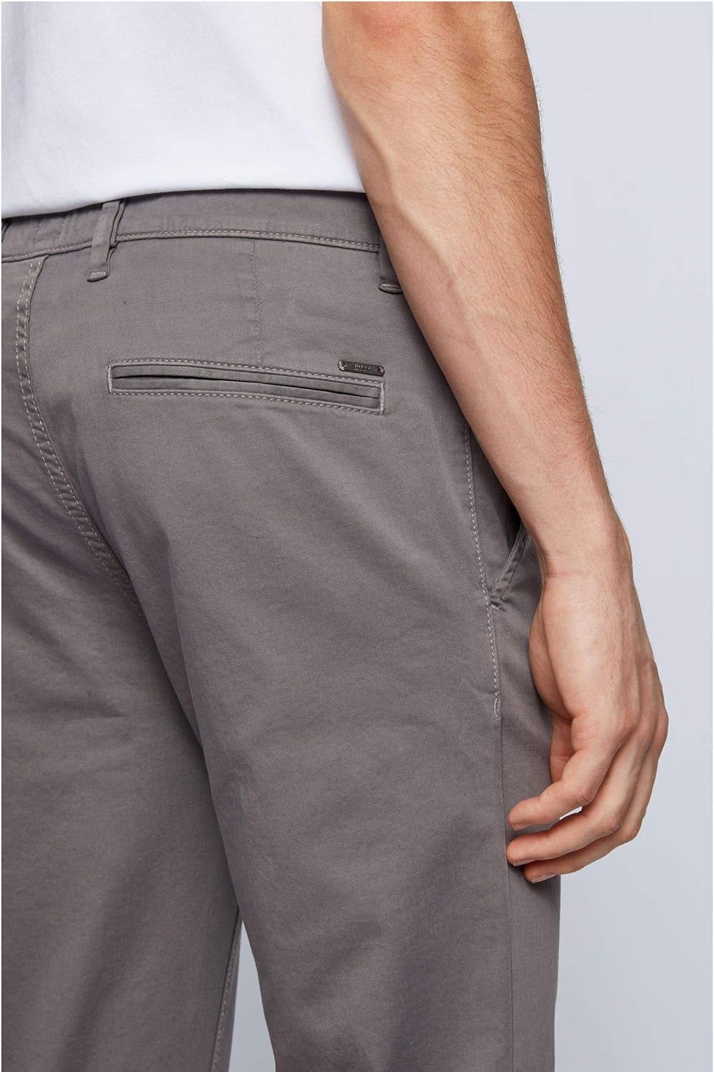 BOSS Herren Schino-Slim D Pants 33 Dark Grey027, 33 Dark Grey027