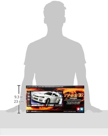 TAMIYA 300058605-1:10 RC Nismo R34 GT-R Z-Tune (TT-02D) & Carson 500500091 RC-Reflex Pro 3 Elektro S