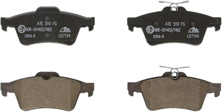 ATE 13.0470-7194.2 Bremsbelagsatz, Scheibenbremse