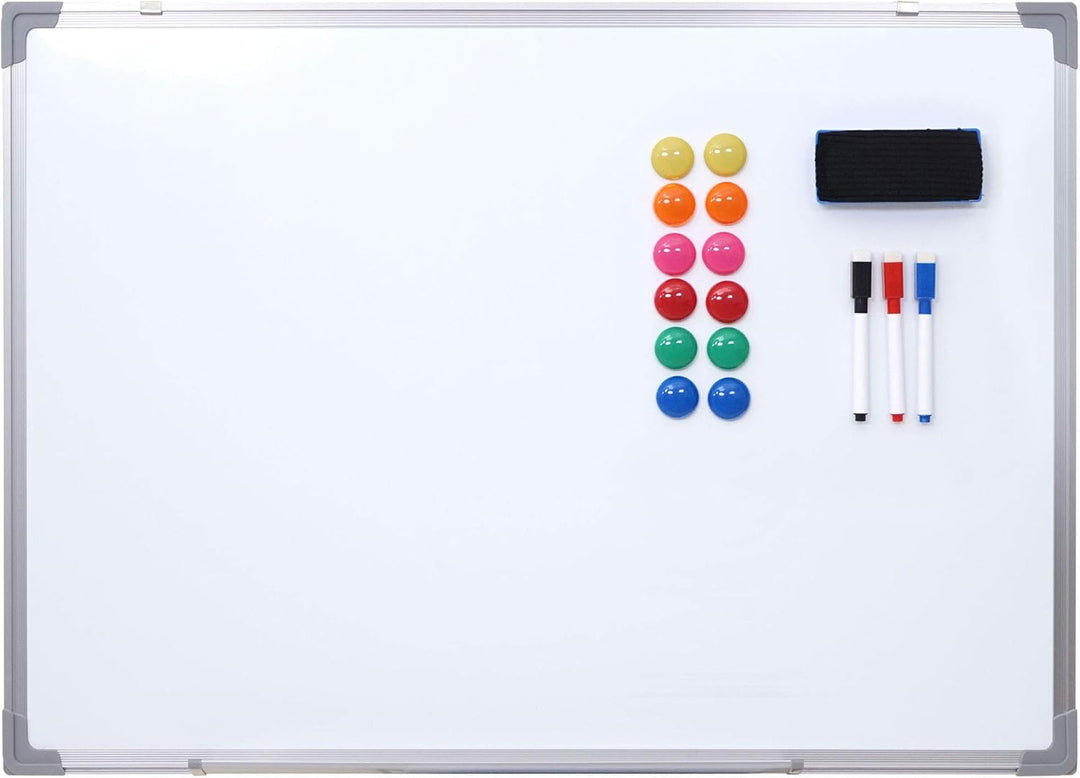 Whiteboard HWC-C84, Magnettafel Memoboard Pinnwand, inkl. Zubehör - 60x45cm 45 x 60 x 2 cm 60x45cm,