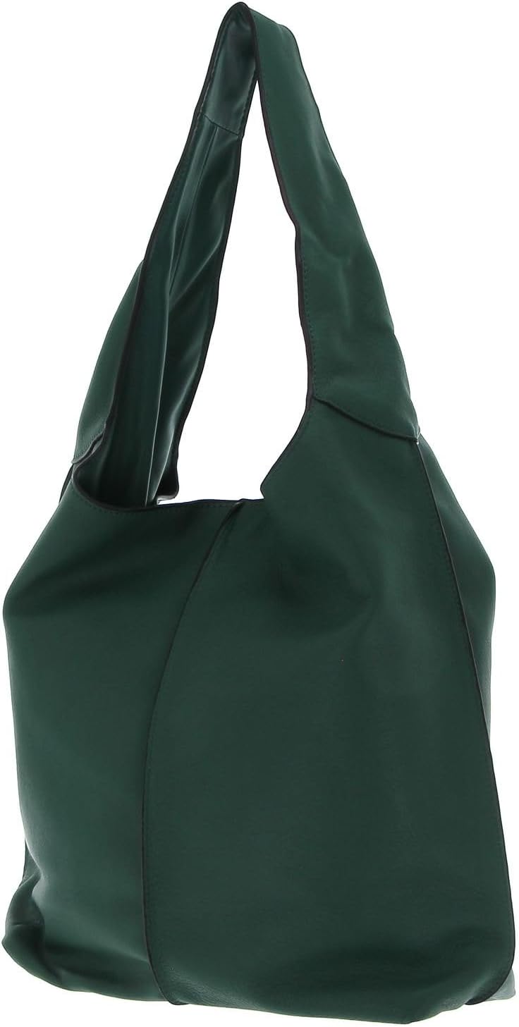 FREDsBRUDER Damen Tasche Schultertasche Shopper Umhängetasche Schultertasche Logoschriftzug Glattled