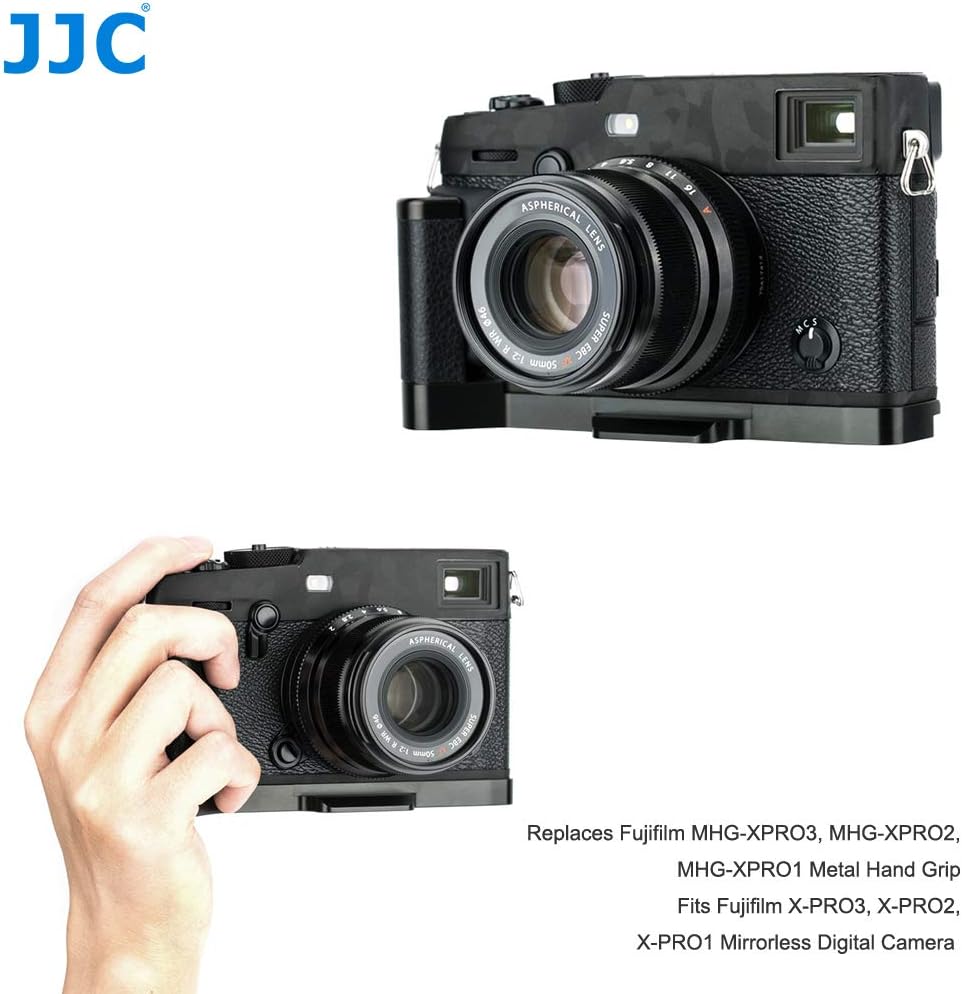 JJC Arca-Typ Kamera Handgriff für Fujifilm X-PRO3, X-PRO2, PRO1 Digitalkamera Ersetzt Fuji MHG-XPRO3