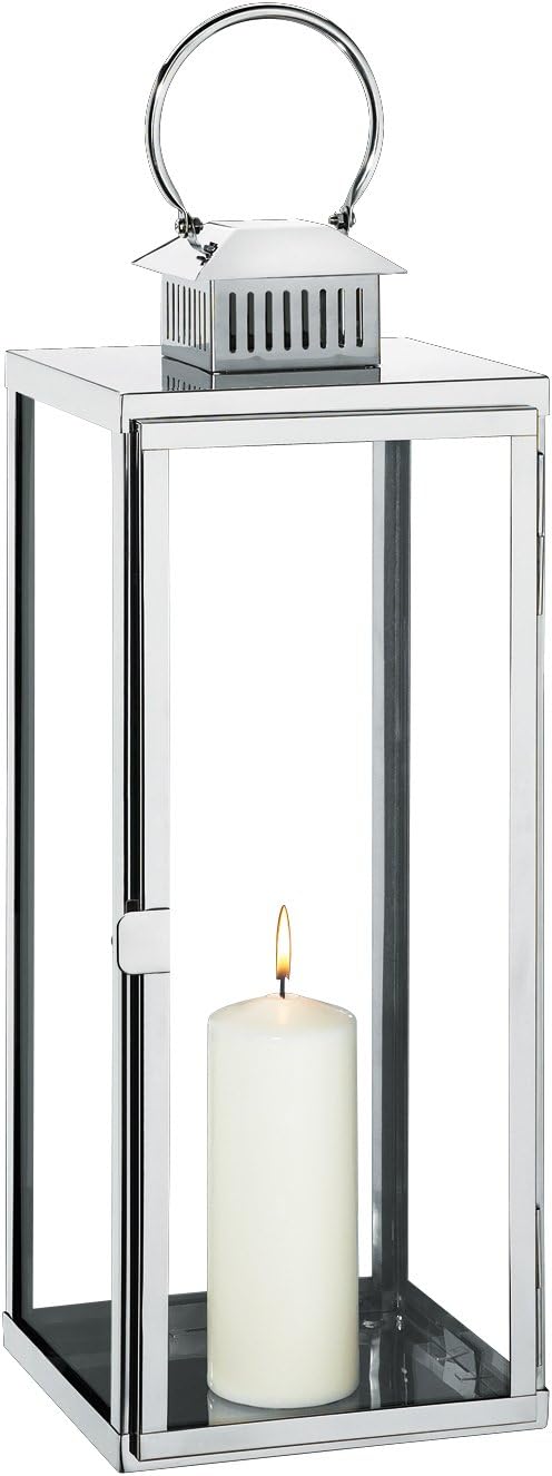 Cilio 293647 Edelstahl-Laterne Torre