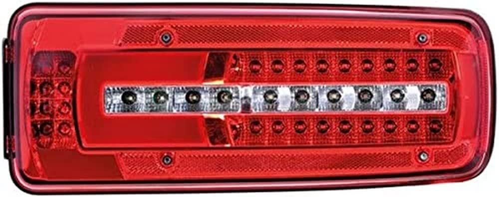HELLA - Heckleuchte - Truck Full LED - LED - 24V - 2VP 012 381-361 Standard Ausführung rechts DIN St