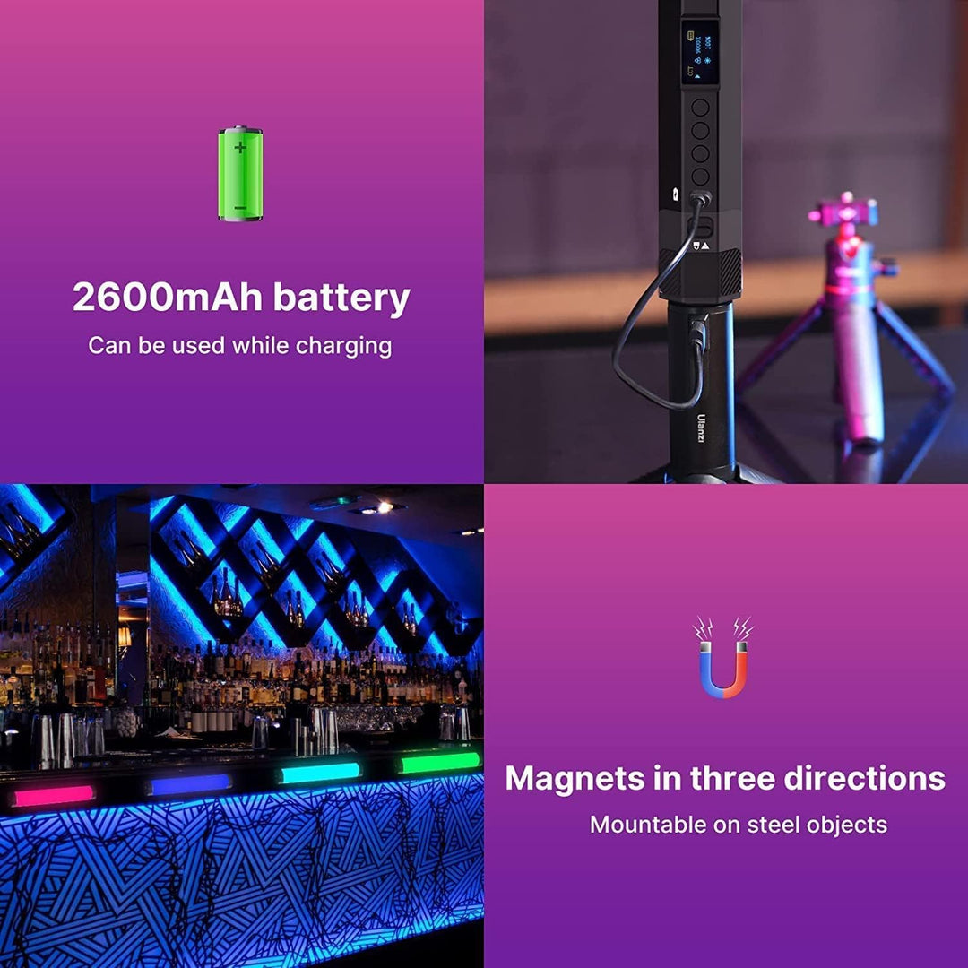 Ulanzi VL110 RGB-Videoröhrenlampe