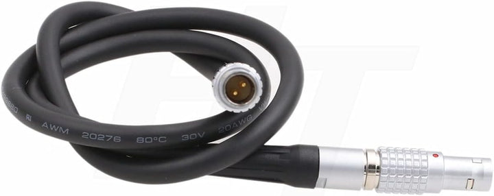 HangTon 0B 2 Pin auf 7 Pin Stromkabel für ARRI Z CAM E2 Kamera Tilta Nucleus M Motor 31 Zoll