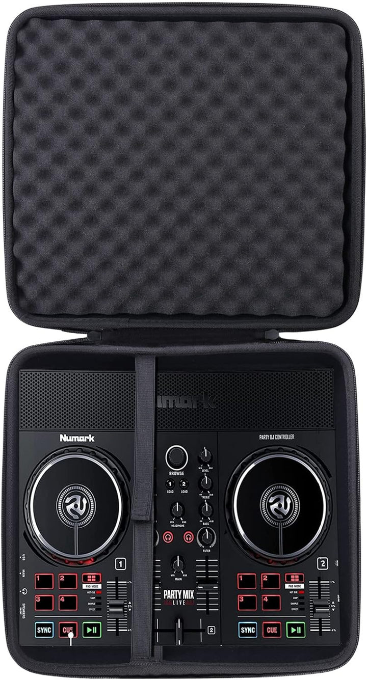 co2CREA Hart Reise Schutz Hülle Etui Tasche für Numark Party Mix Live DJ Controller, Nur Case Tasche