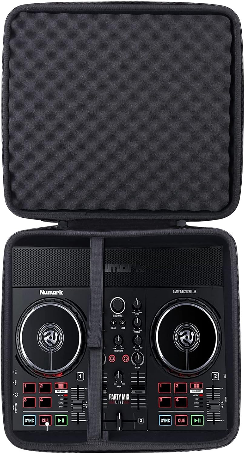 co2CREA Hart Reise Schutz Hülle Etui Tasche für Hercules DJControl Inpulse 200 / Numark Party Mix DJ