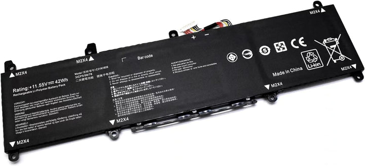 ASKC 42Wh C31N1806 Laptop Akku für ASUS VivoBook S13 X330FA X330FN X330FL X330UA X330UN S330UA S330F