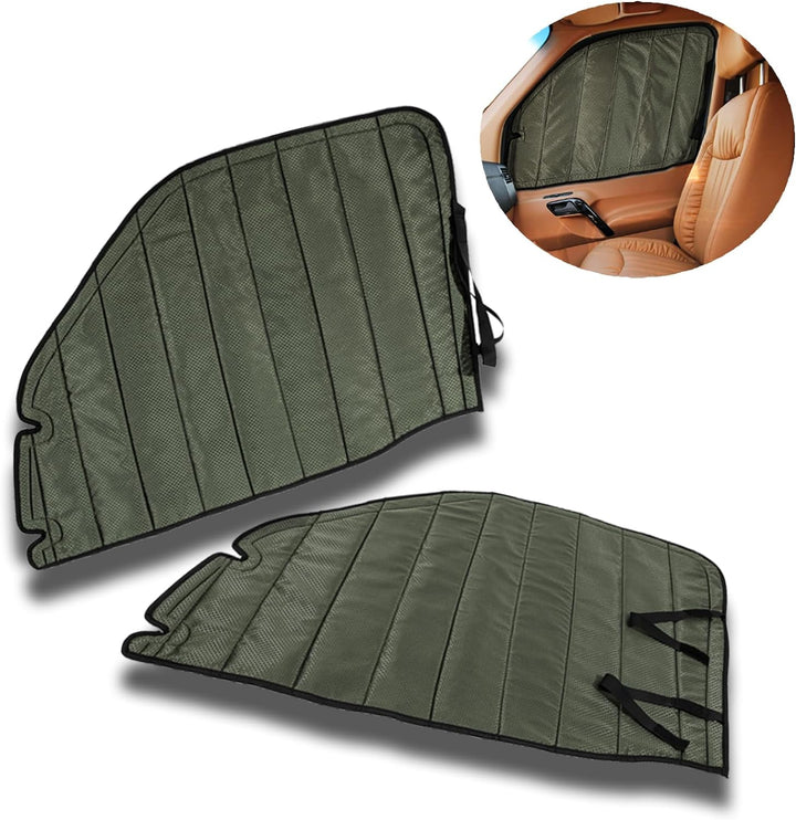 CTcar Isolierte Verdunkelungs-Frontscheibenabdeckungen passend für Mercedes Benz Sprinter, Campervan