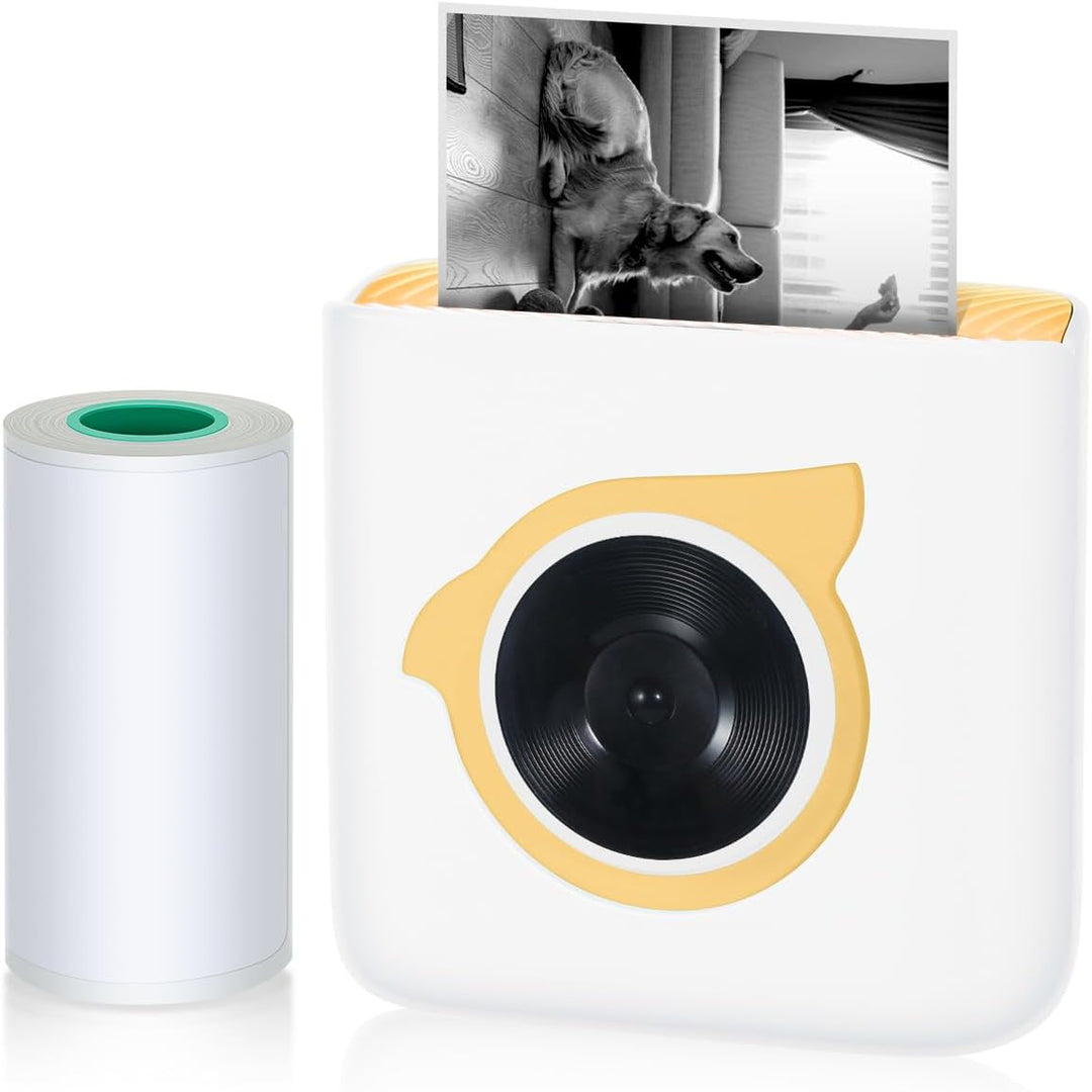 Bisofice L8 Mini Thermodrucker Mini Fotodrucker Für Smartphone Bluetooth Fotodrucker Handy Tragbarer