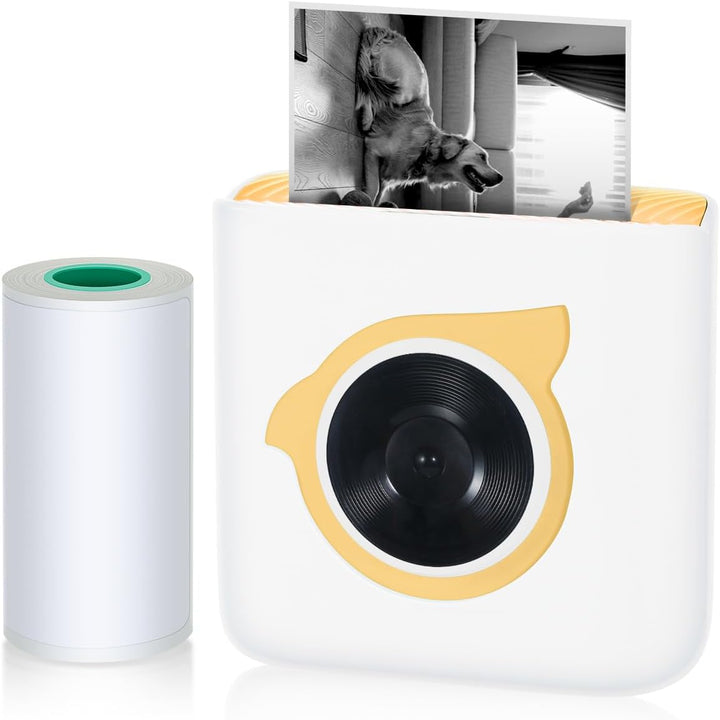 Bisofice L8 Mini Thermodrucker Mini Fotodrucker Für Smartphone Bluetooth Fotodrucker Handy Tragbarer