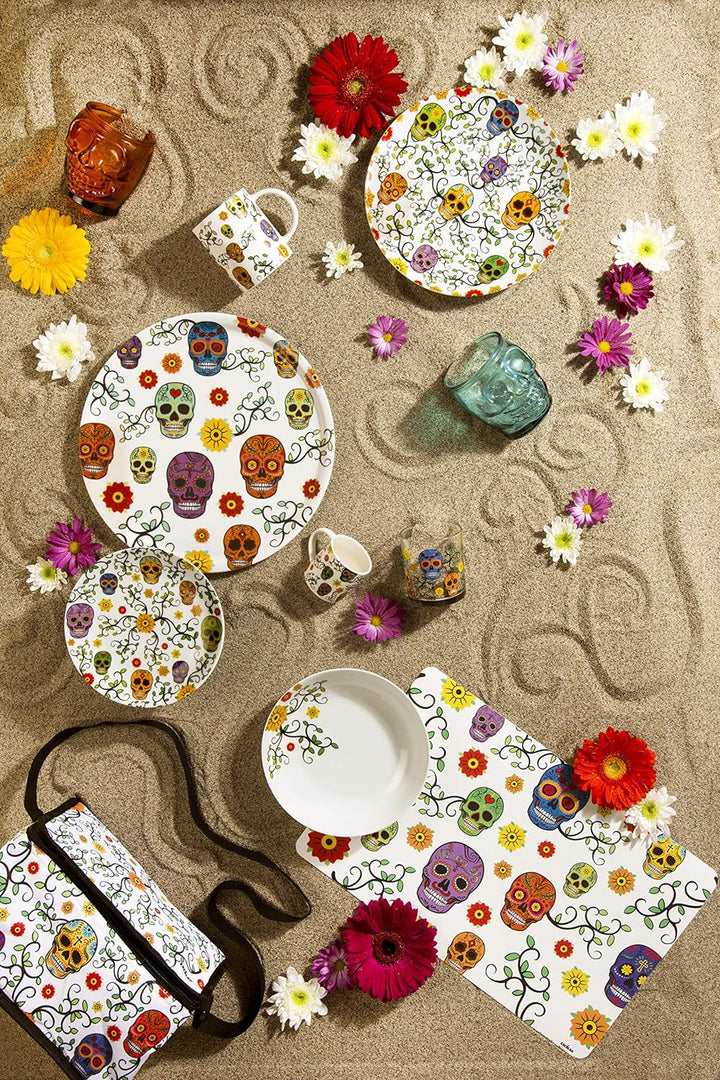 Excelsa Calavera Set mit 6 Gläsern, Glas, Calavera