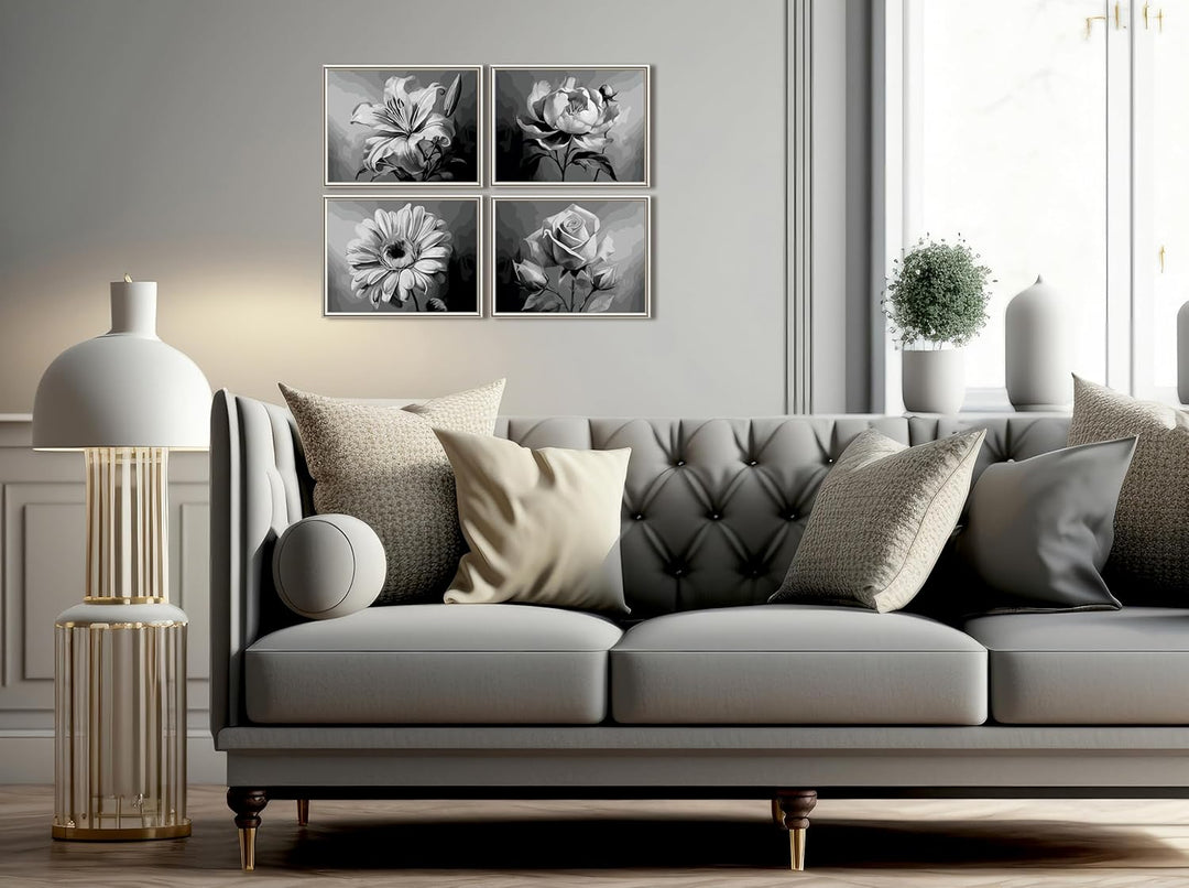 Schipper 609340919 Malen nach Zahlen – Blumenvielfalt - Bilder malen für Erwachsene, inklusive Pinse