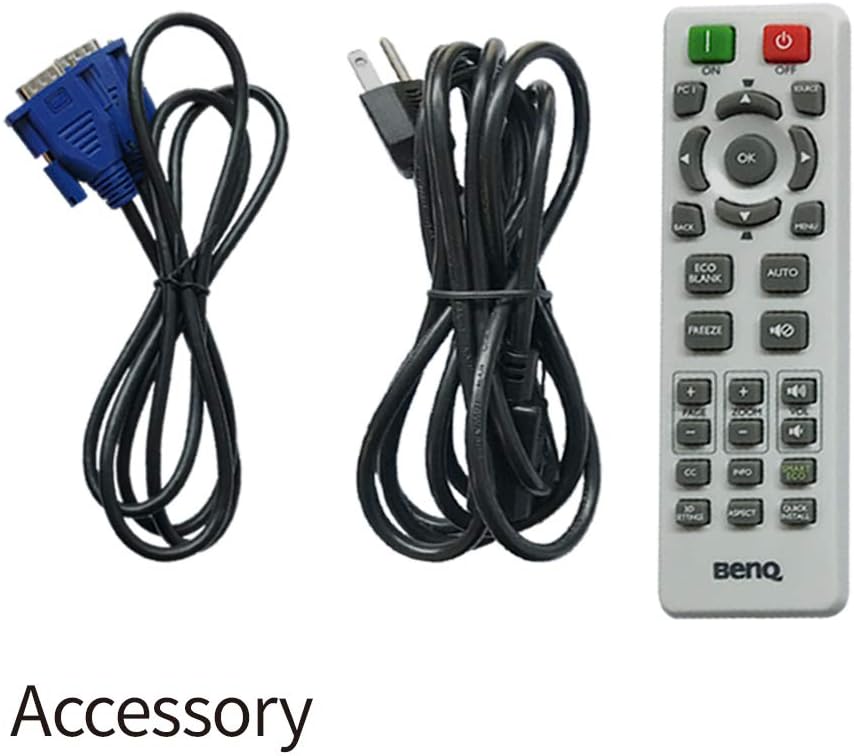 BenQ MW550 DLP-Projektor (WXGA, 1280 x 800 Pixel, 3.600 ANSI Lumen, HDMI, 20.000:1 Kontrast, 3D), We