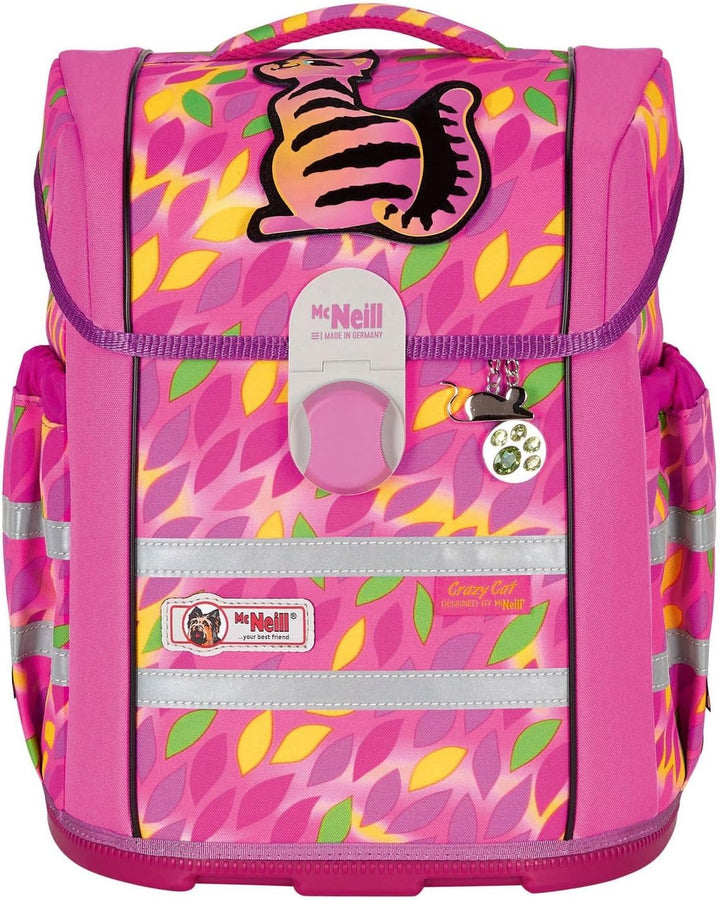 McNeill Ergo Mac Schoolbag Crazy Cat