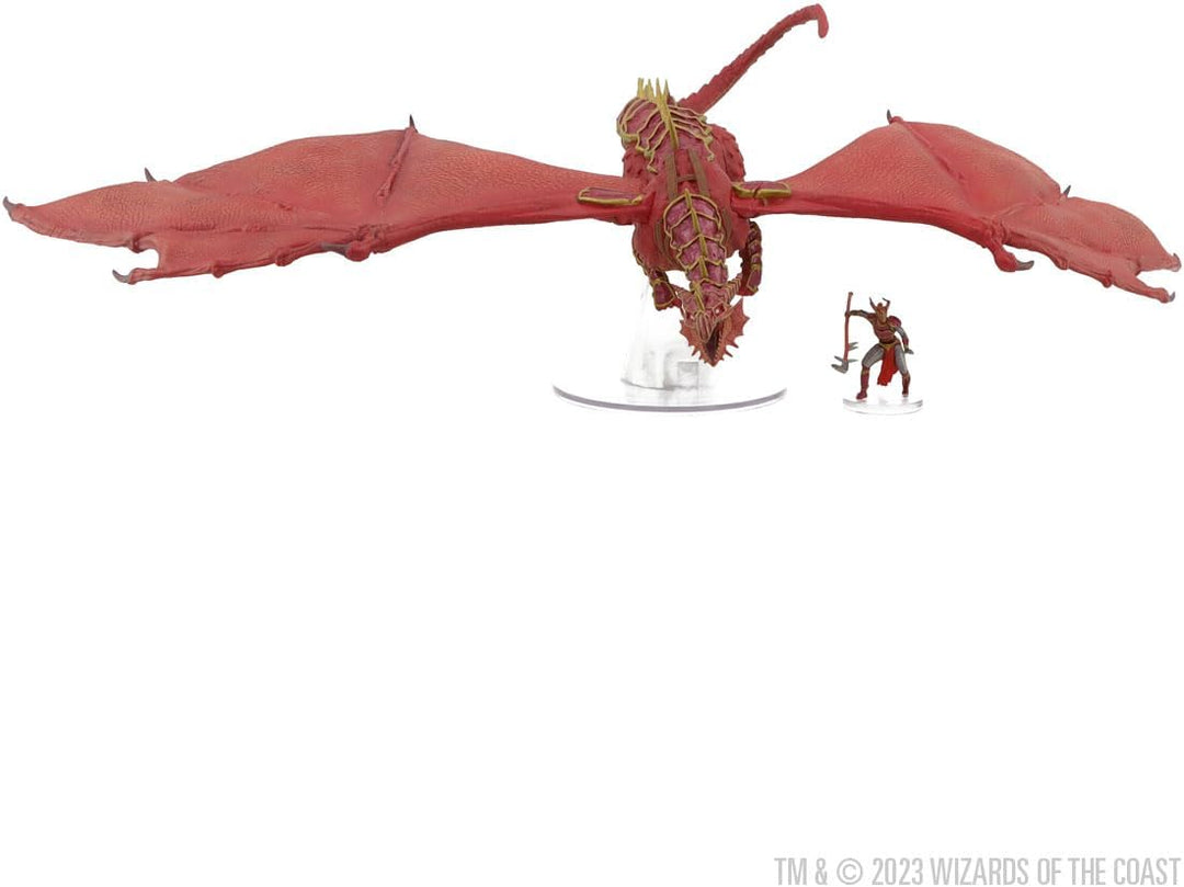 WizKids D&D Icons of the Realms: Dragonlance – Rote Ruine & Roter Dragonnel (Set 25) Dungeons and Dr