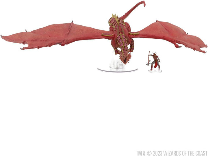 WizKids D&D Icons of the Realms: Dragonlance – Rote Ruine & Roter Dragonnel (Set 25) Dungeons and Dr