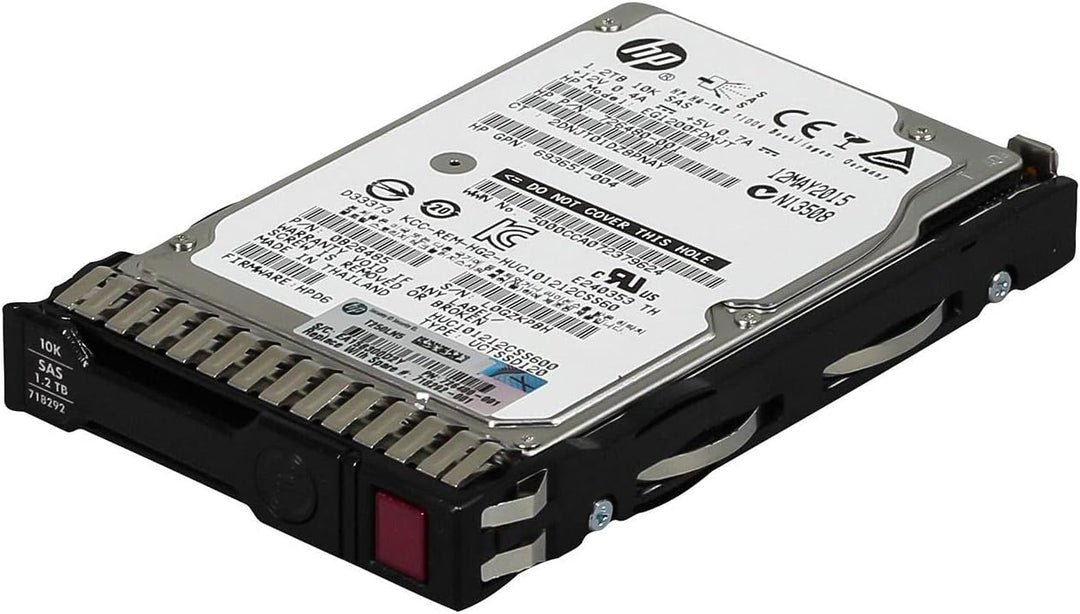 Hewlett Packard Enterprise 1.2TB 6 G SAS 10 K RPM SFF – Festplatte (Serial Attached SCSI (SAS), 1200