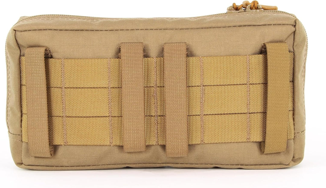 Zentauron Molle Tasche horizontal Utility Pouch für Rucksäcke Plattenträger Schutzwesten aus Cordura