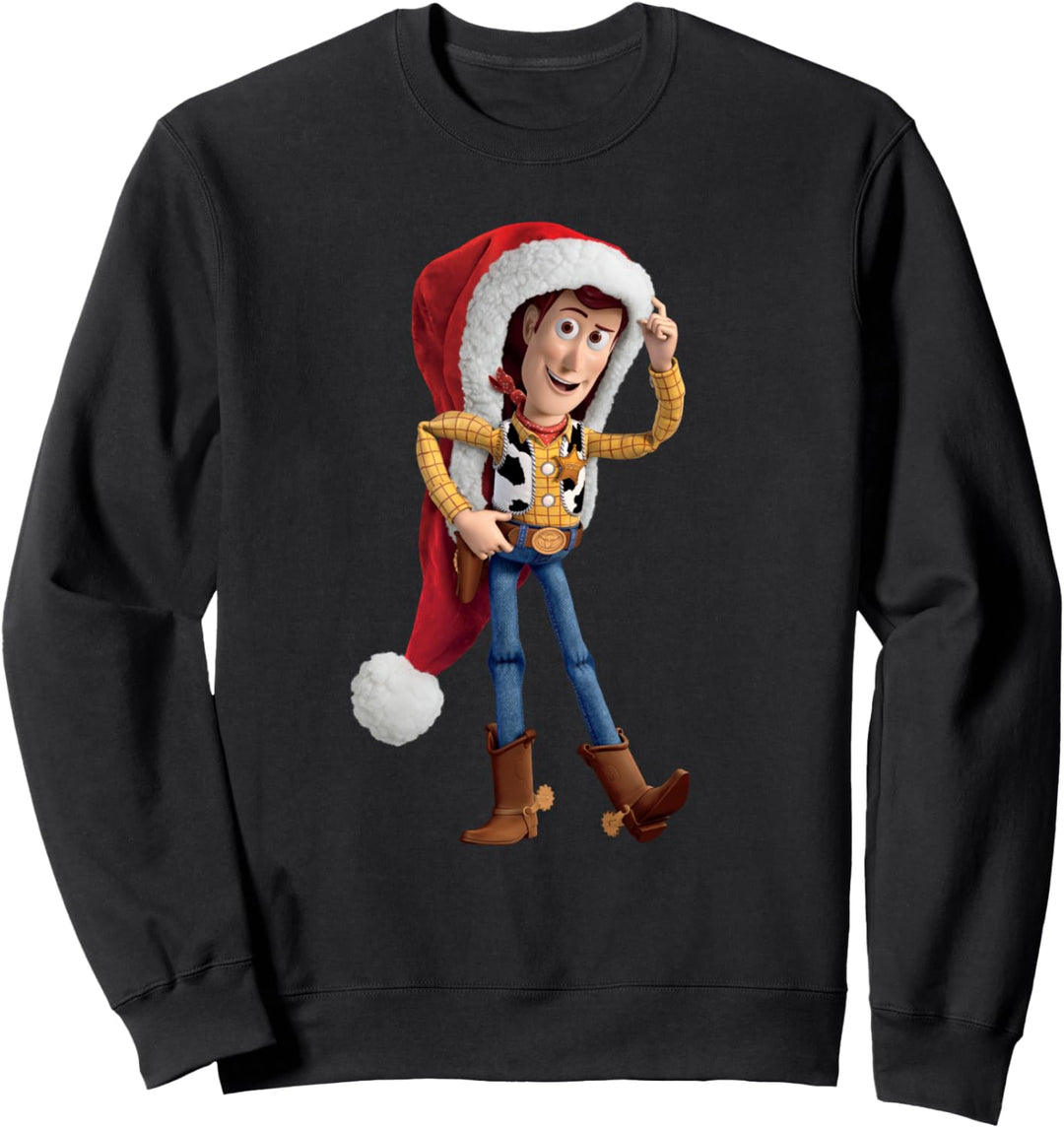 Disney PIXAR Toy Story Santa Woody Holiday Sweatshirt