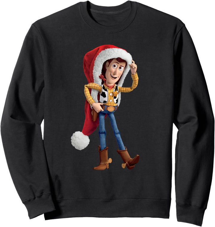 Disney PIXAR Toy Story Santa Woody Holiday Sweatshirt