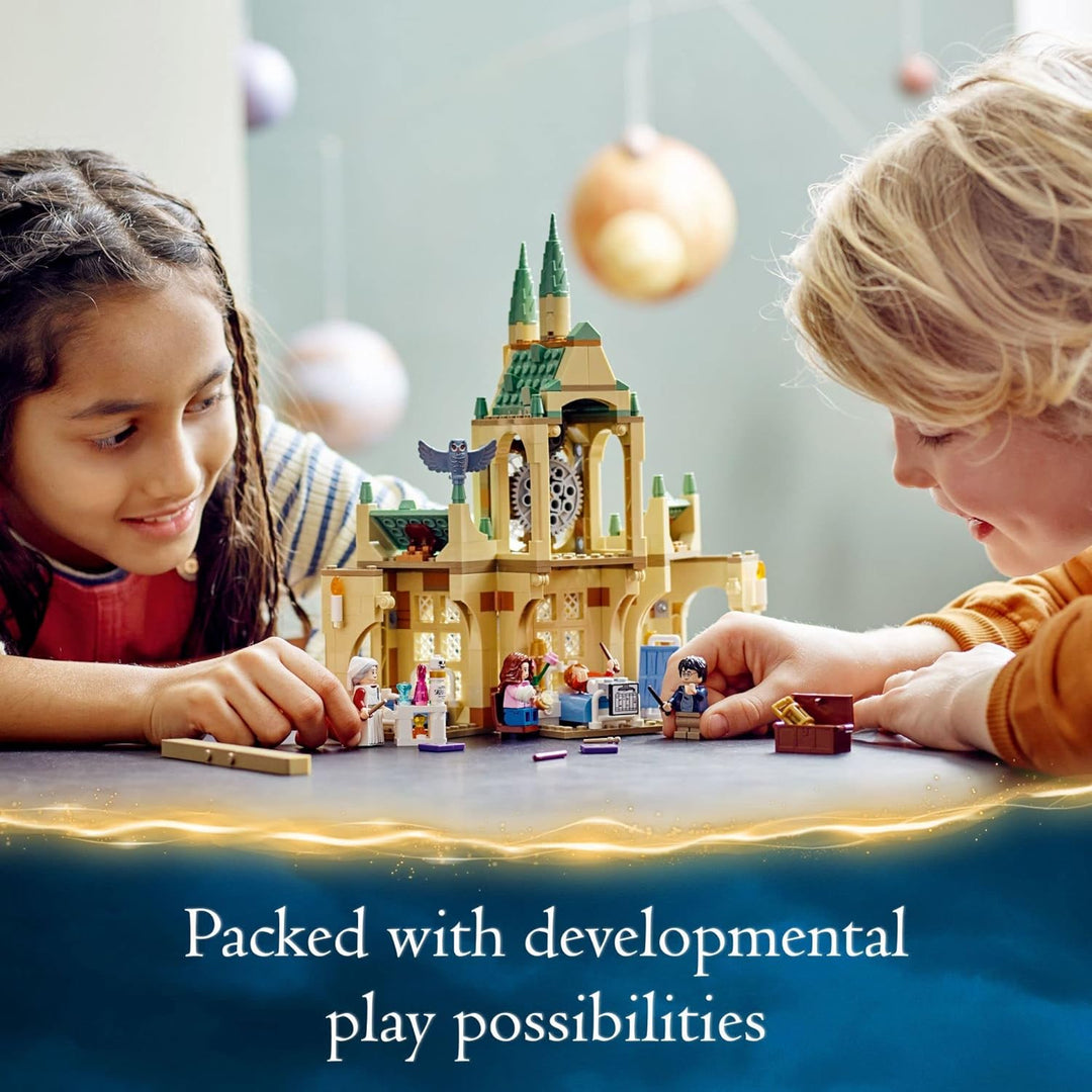 LEGO Harry Potter Hogwarts Hospital Wing 76398 Building Kit; Cool, Collectible, Magical Gift for Kid