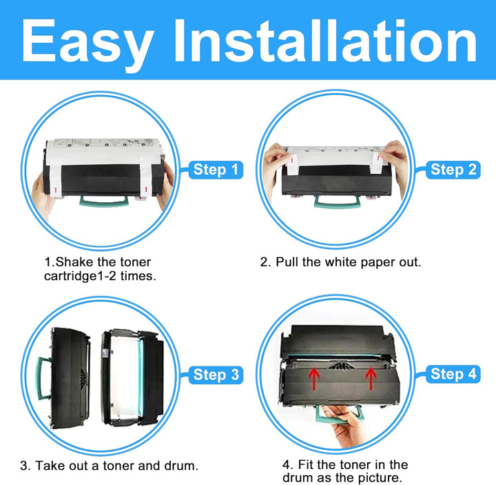LCL Remanufactured Tonerkartusche 2330 2330D 2330DN 2350D 2350DN 593-10334 DM253 593-10335 RR700 600