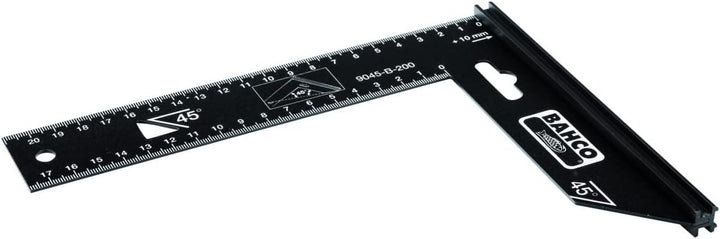 Bahco 9045-B-300 Präzisions-Stahlwinkel 300mm 300 mm, 300 mm