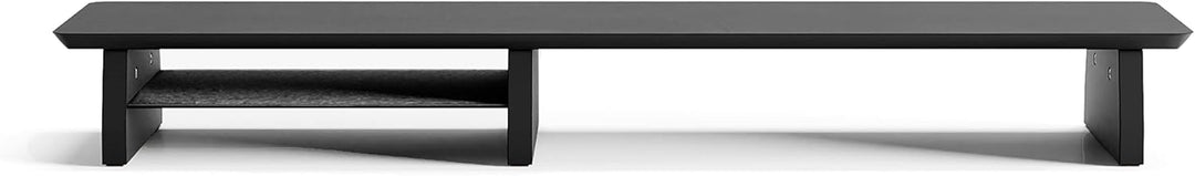 Schreibtischregal aus Holz Monitorständer Prämie Desk Shelf Monitor Stand Black Wood Cockpit Schreib